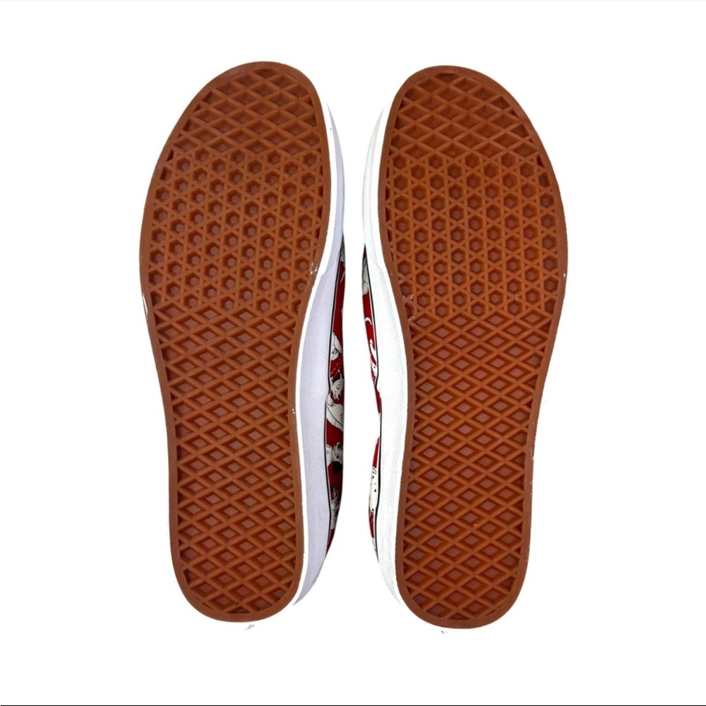 RARE Vans X Disney 101 Dalmations Sneakers White Red Men Size 10 Men New - Picture 9 of 12